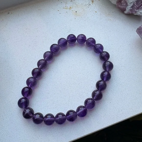 Amethyst bracelet - Picture 5 of 6